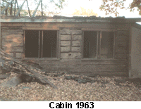 Log Cabin in 1963