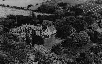 Ariel view of St. Mary's