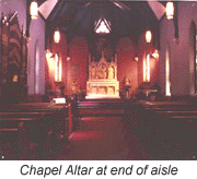 Inside the Chapel