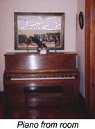 Piano in Henry Knox Room