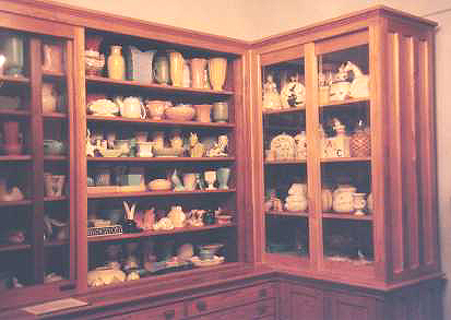Abingdon Pottery Display