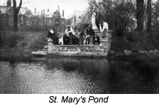 Pond and boat landing